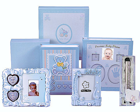 Large Baby Boy Album Set