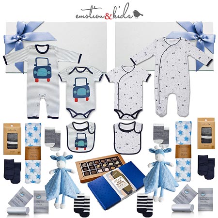 Deluxe Twin Boy Hamper Deluxe Twin Boy Hamper