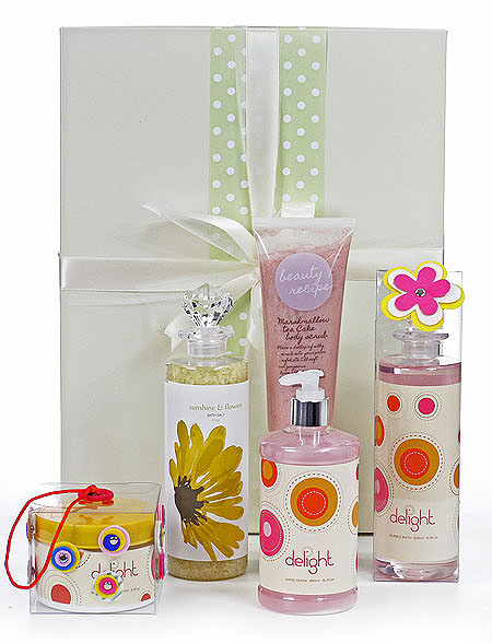 Star and Rose Bath Set