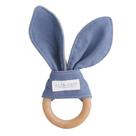 Alimrose Teether Chambray Linen