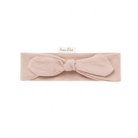 Aster & Oak Cameo Rose Rib Headband