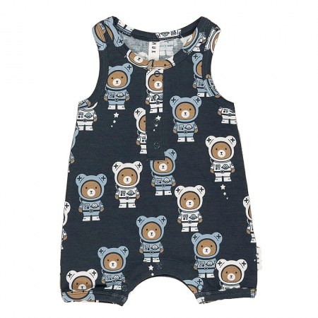 Huxbaby Astro Bear Sleeveless Romper