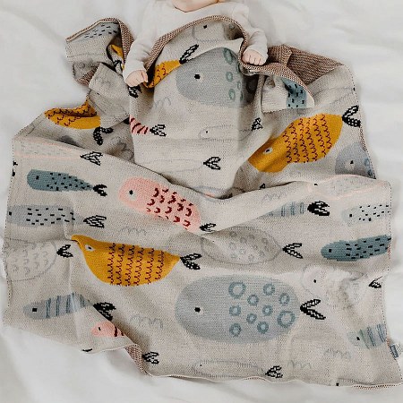 Di Lusso Felix Fish Blanket