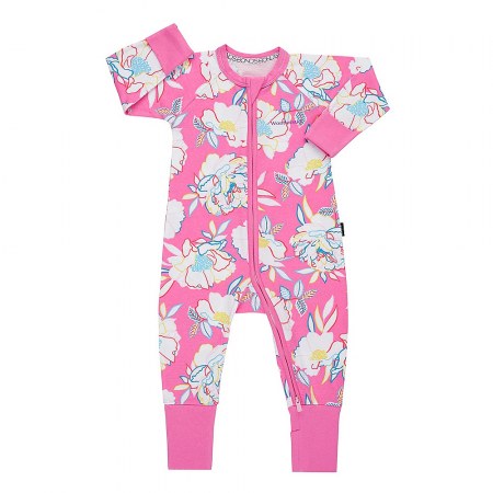 Bonds Wondersuit Rainbow Garden Pink