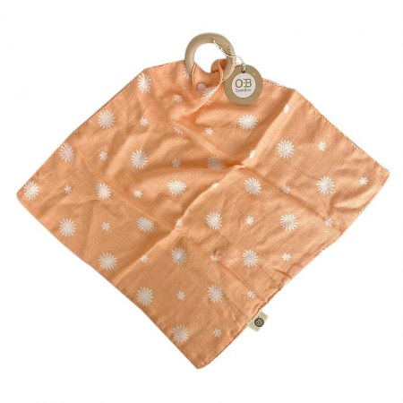 OB Designs Peach Security Blanket