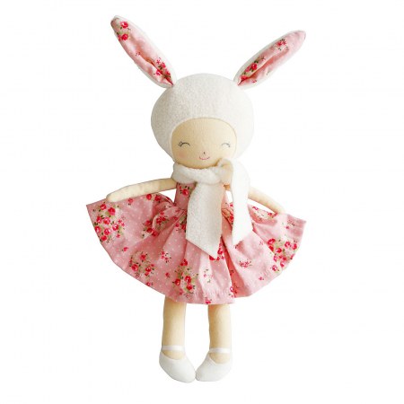 Alimrose Belle Bunny Pink Floral 31cm