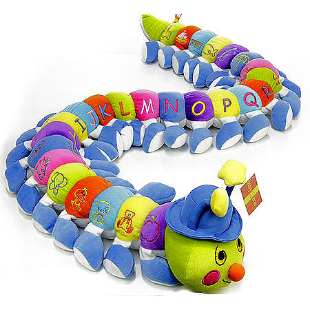 alphabet caterpillar soft toy