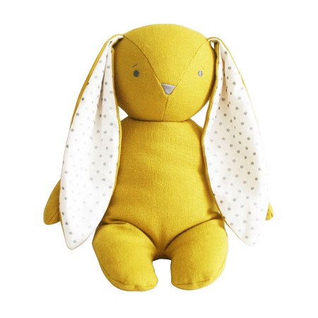 Alimrose Bobby Floppy Bunny 25cm - Butterscotch Linen