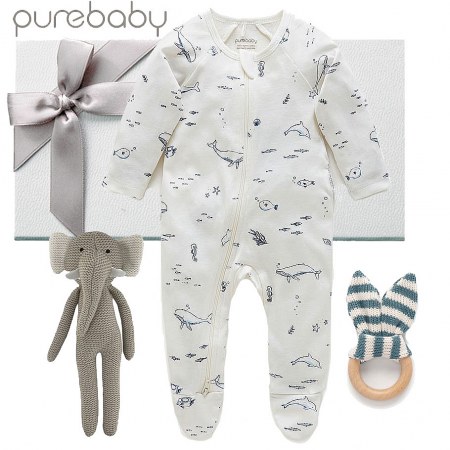 Purebaby Baby Boy Gift Box