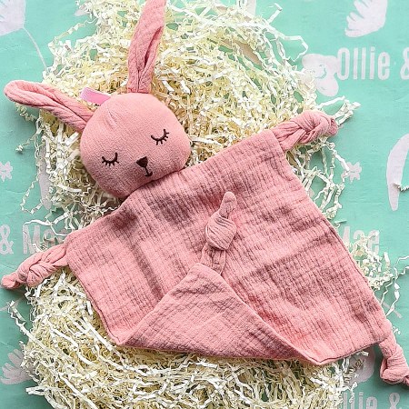 Bunny Newborn Security Blanket