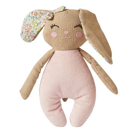 Bunny & Rattle Soft Toy