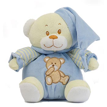 Buttercup Bear in Blue