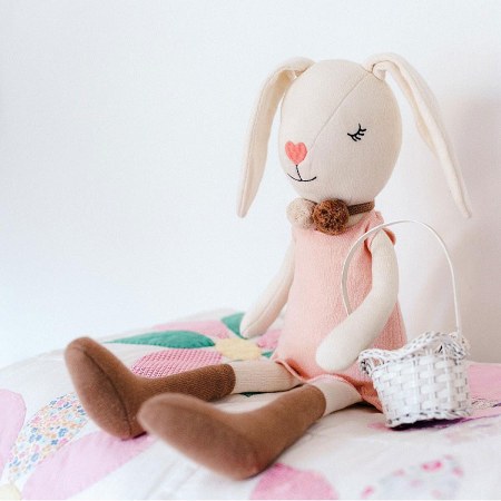 Charlotte Organic Knit Bunny