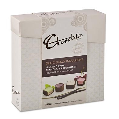 Deliciously Indulgent Milk and Dark Chocolates 150g