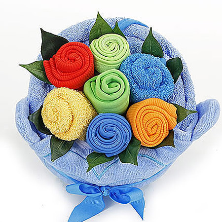 Bright Colourful Boy Bouquet