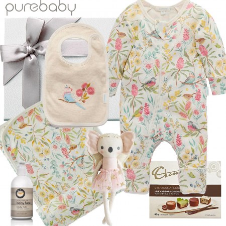 Purebaby Deluxe Aviary Garden Giftbox
