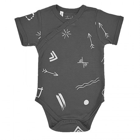 Emotion & Kids Charcoal Bodysuit