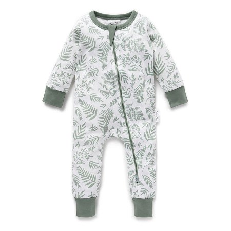 Aster & Oak Fern Zip Romper