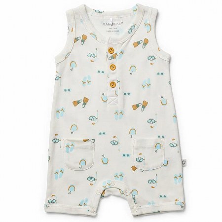 Marquise Snorkel Sleeveless Romper