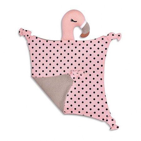 Franny Flamingo Organic Blankie