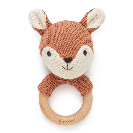 Purebaby Fox Rattle