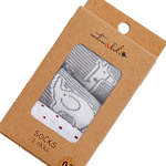 Grey Stripe, Spot & Star Sock Pack