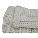 Bassinet Cellular Blanket 100% Organic Cotton Grey