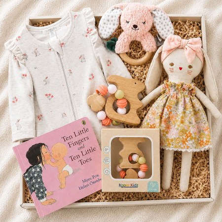 Purebaby Baby Girl Hamper