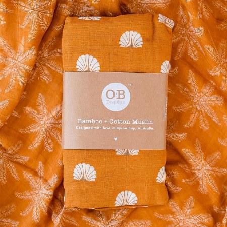 OB Designs Ginger Muslin Wrap