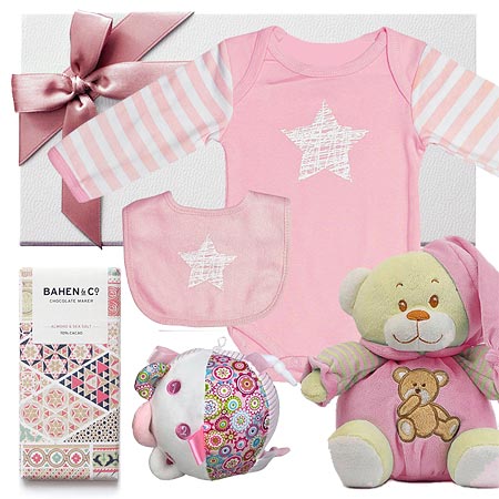 Star Bright Girl Hamper & Activity Ball