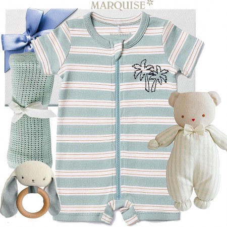 Marquise Sage Baby Gift Hamper