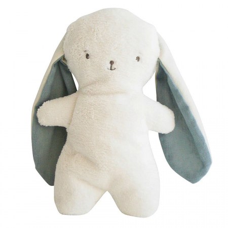Alimrose Bobby Snuggle Bunny 20cm Grey Linen