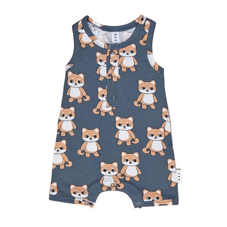 Huxbaby Shiba Sleeveless Romper