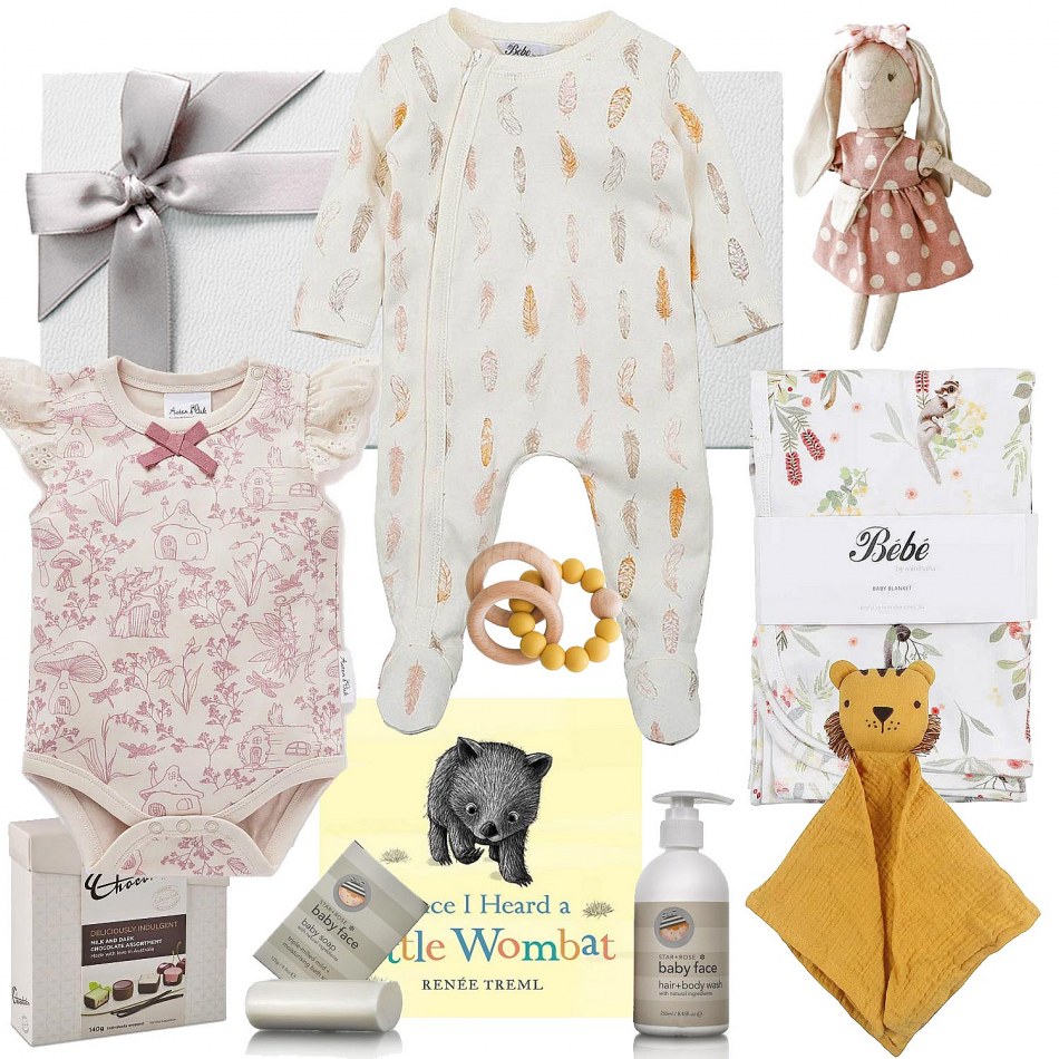 Deluxe Floral Baby Girl Hamper My Baby Gifts