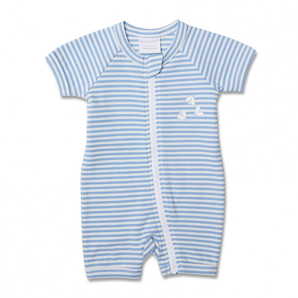 Marquise Sky Stripe Romper My Baby Gifts