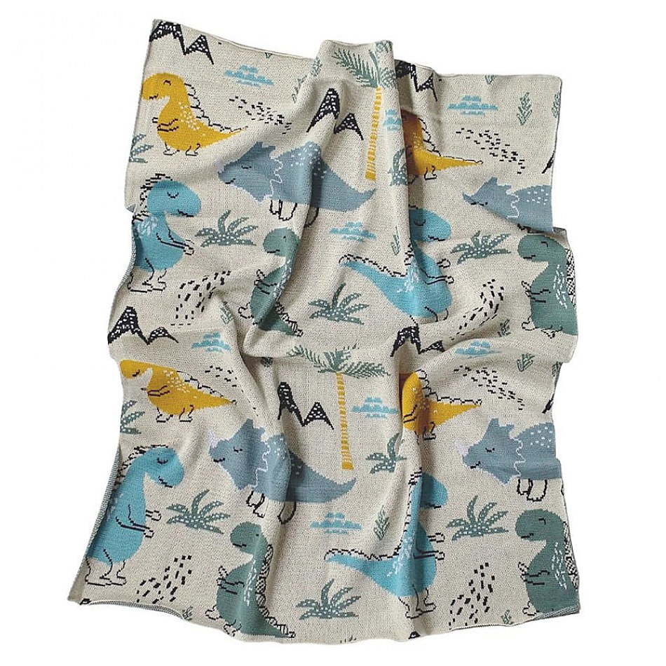Di Lusso Dino Dinosaur Blanket My Baby Gifts