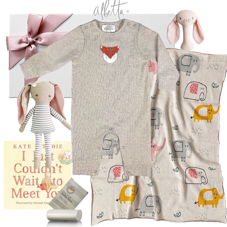 Albetta Newborn Girl Hamper My Baby Gifts