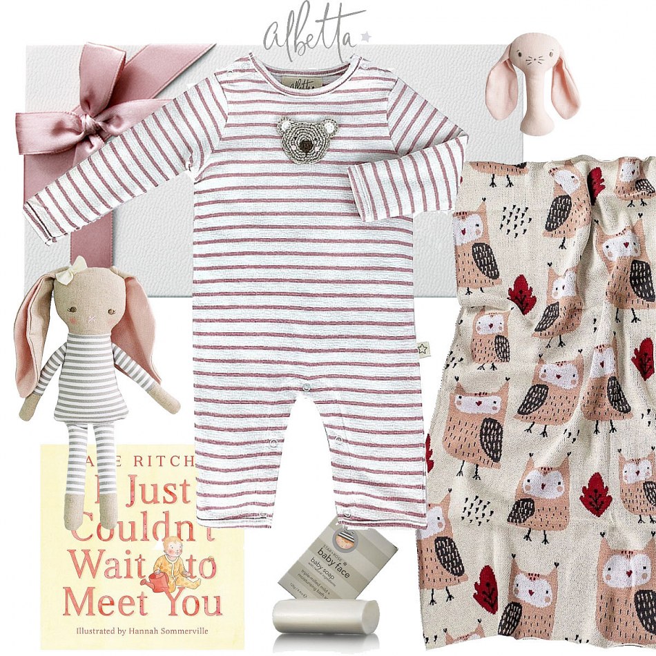 Albetta Newborn Girl Hamper My Baby Gifts