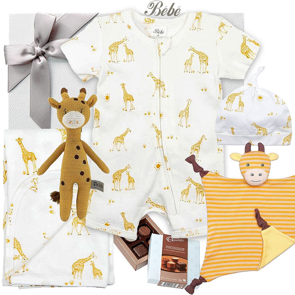 Giraffe baby hot sale items