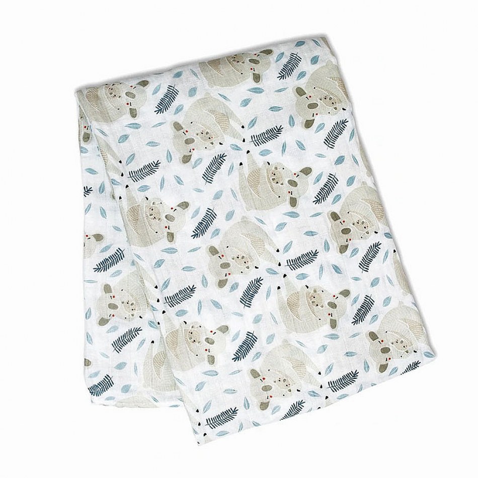 Modern Koala Swaddling Blanket My Baby Gifts