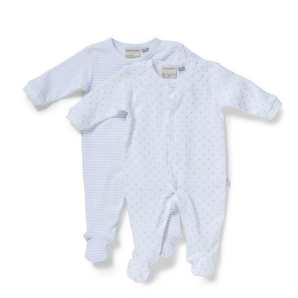 Marquise Star Stripes Growsuit 2 Pack : My Baby Gifts