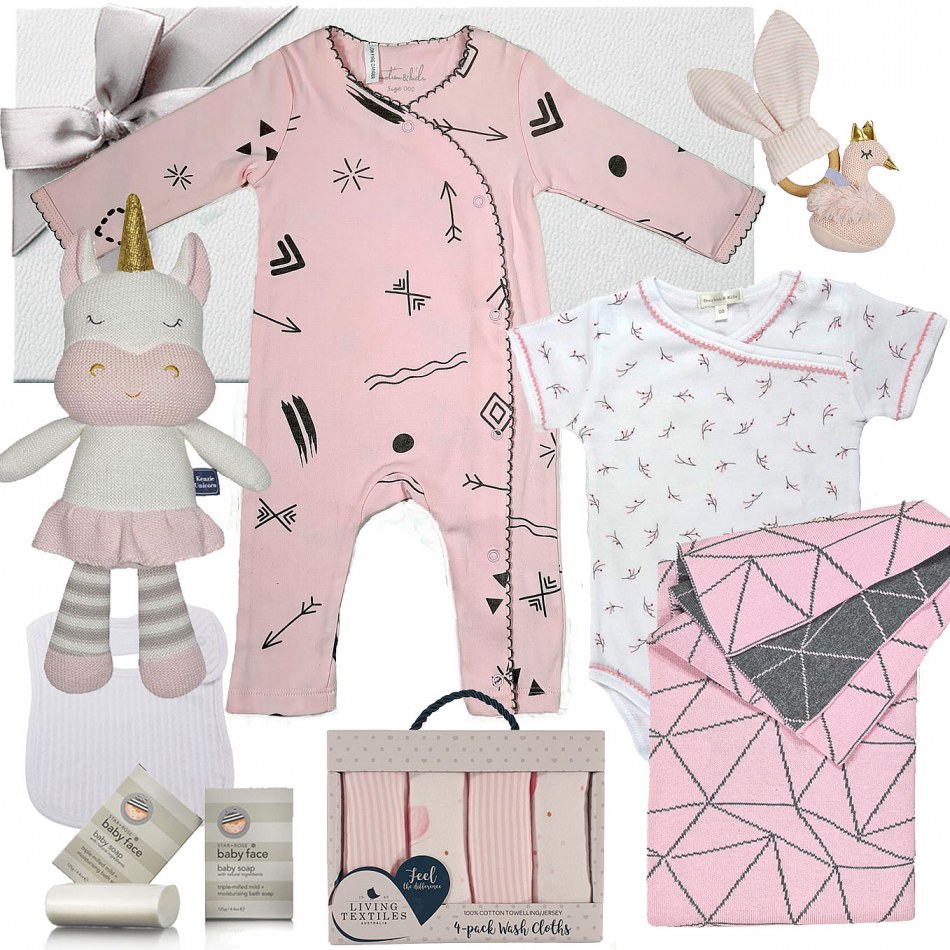 woodland baby hamper