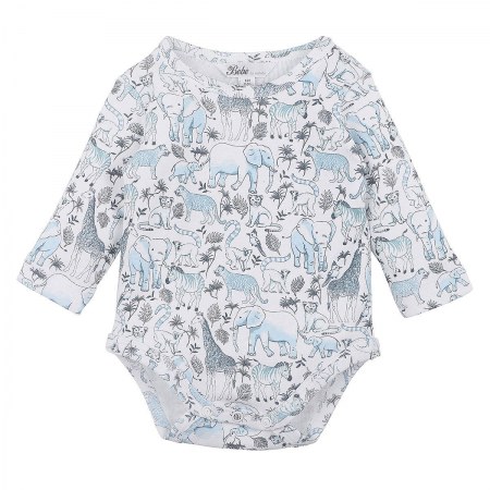 Bebe Levi Print Bodysuit