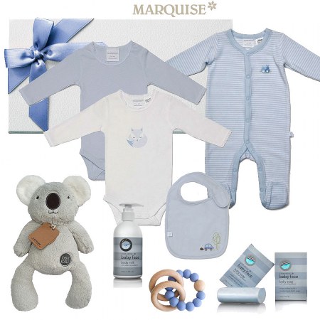 Marquise Deluxe Baby Boy Hamper