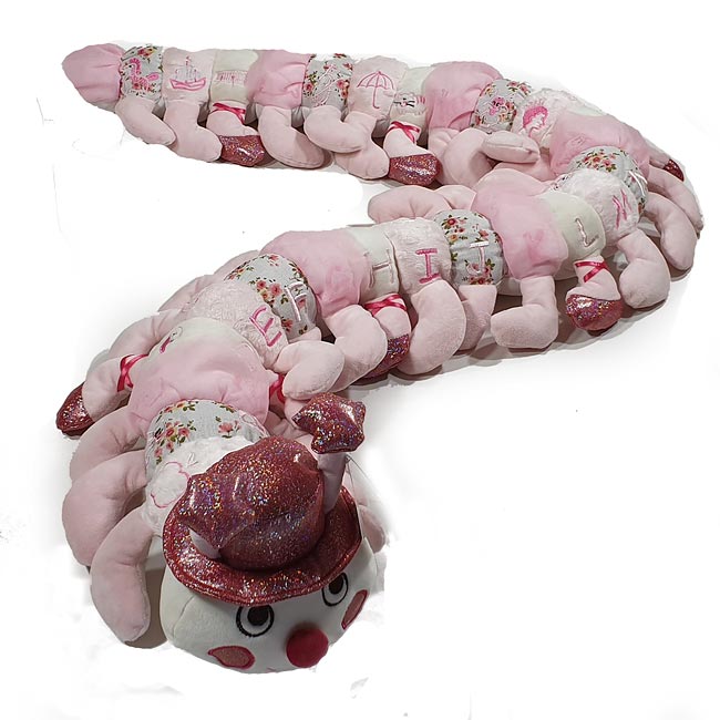alphabet caterpillar plush