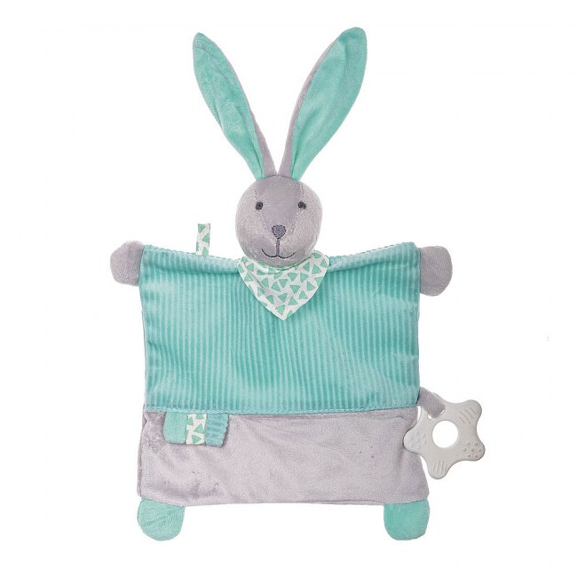 Ogilvies Teal Baby Comforter