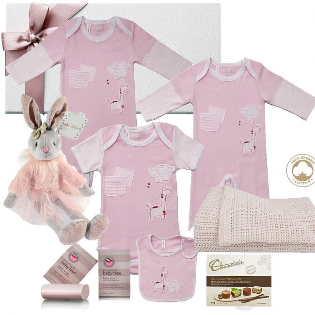 Emotion and Kids Deluxe Baby Girl Hamper My Baby Gifts