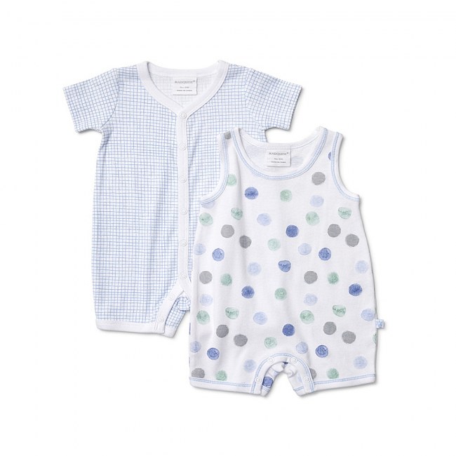 Marquise Bodysuits Blocks and Dots