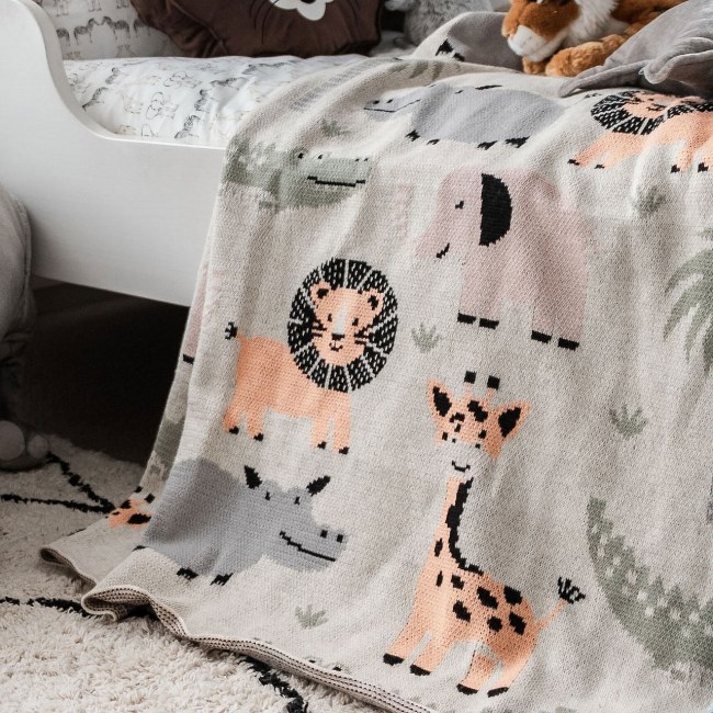 Jungle Safari Baby Blanket