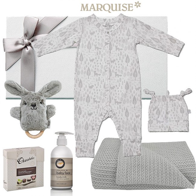 Marquise Growsuit & Beanie Hamper
